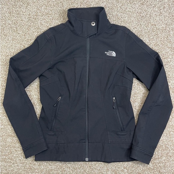 The North Face Charcoal Full-Zip Jacket - Picture 1 of 11